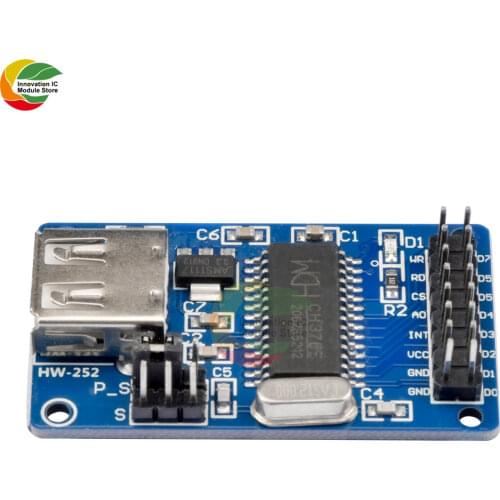 CH376 CH376s USB module U disk module U disk read/write module supports USB control transmission 12MHz