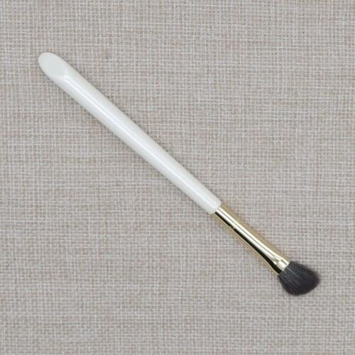 K275 Professional Handmade Makeup Brushes Blue Squirrel Goat Hair Angled Eye Shadow Brush White Handle Cosmetic Make Up Brush