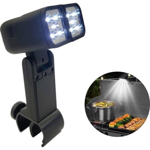 BBQ LED Grill Light Adjustable 90° Flexible 100 Lumen Super Bright Barbecue Lamp for Party Office Outdoor Indoor Barbeque Tools