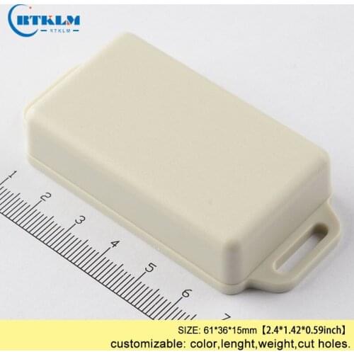 DIY Universal control box ABS plastic enclosure instrument desk box wall mounting plastic junction box DIY pcb box 61*36*15mm