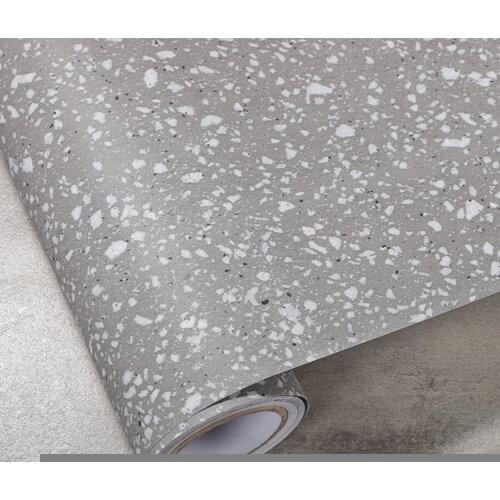 Waterproof Marble Self Adhesive Wallpaper Vinyl Wall Stickers Bathroom Kitchen Cupboard Room Decoration Sticky Paper Decal