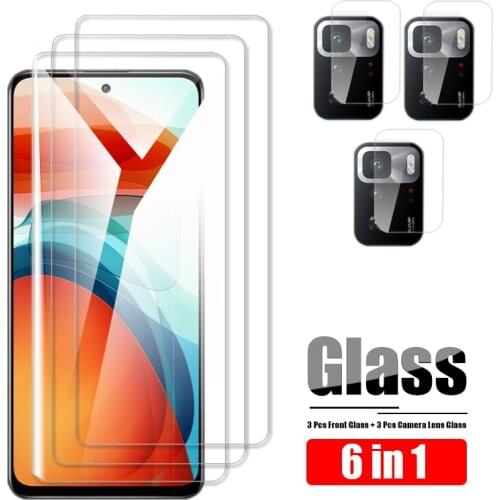 HD Camera Screen Protector For Xiaomi Poco X3 NFC F3 GT Protective Glass On Xaomi Xaimi Poco M3 Pro Tempered Glas Film PocoX3