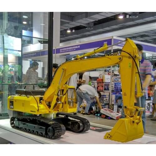 1/12 Full Metal Remote Control RC Excavator RC Hydraulic Excavator Model Toy Boy Birthday Holiday Gift