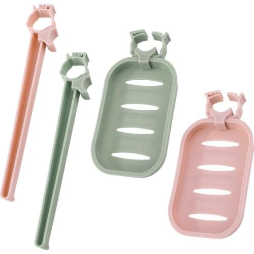 1pcSink Hanging Storage Rack Storage Holder Sponge Bathroom Kitchen Faucet Clip Dish Cloth Clip Shelf Drain Dry Towel Organizer