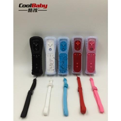 10pcs/lot High Quality Hot Woldwide Wireless Remote Nunchuck Controller for Nintendo for Wii Game + Case Skin