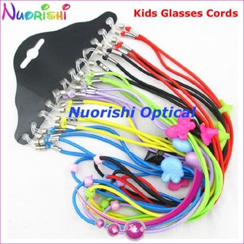 12pcs or 60pcs L601 Children Cartoon Eyewear Glasses Sunglass Eyeglass Cords String Lanyard Chain Free Shipping