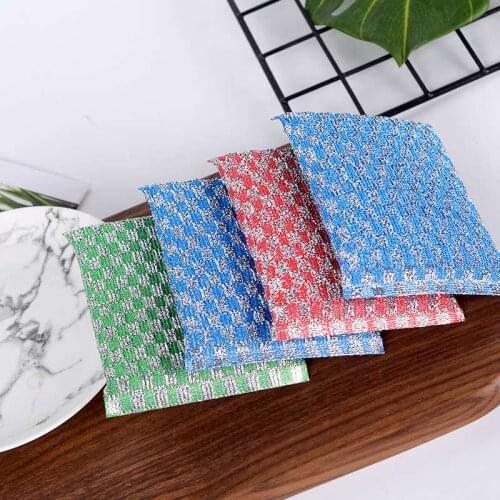 4Pcs Cleaner Dishes Washing Sponges Magic Kitchen Cleaning Magic Sponge Eraser Microfiber Clean Home Supplies