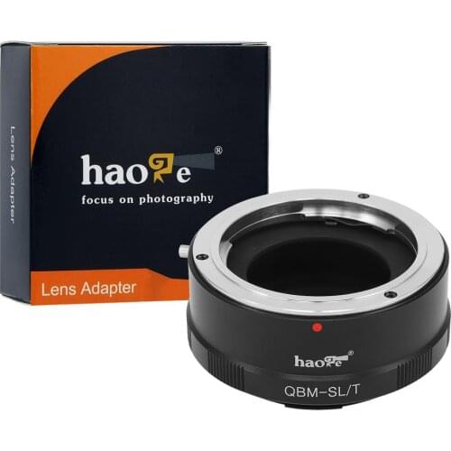 Haoge Manual Lens Mount Adapter for Rollei 35 SL35 QBM Quick Bayonet Mount Lens to Leica L Mount Camera