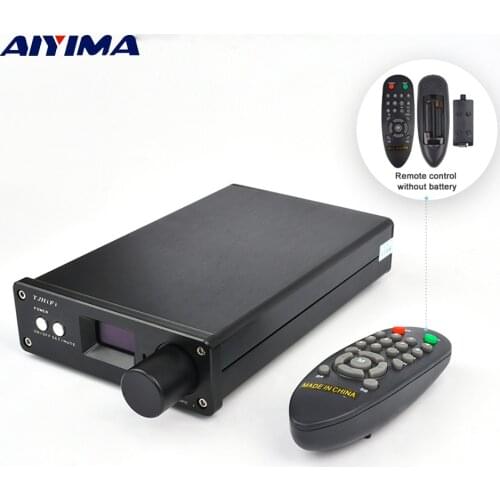 AIYIMA 2.1 Digital Power Class D Amplifiers Audio Board 25Wx2+50W USB Optical Coaxial Input Amplificador STA326 PCM2706 AK4113