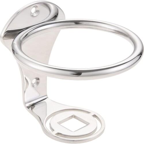 1 PC Auto Car Marine Stainless Steel 316 Cup Drink Holder Can Bottle Holder Stand Mount Support Boat Truck RV Fishing Box