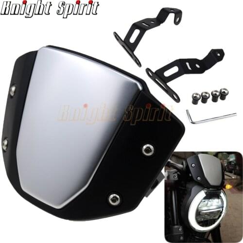For Honda cb650r cb1000r 2018-2020 CB 650R CB 1000R Aluminum Motorcycle Windshield WindScreen Front Screen Wind Deflector Part