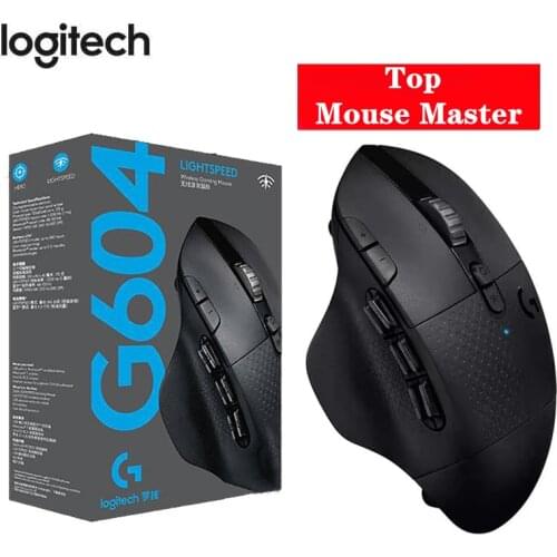 Logitech G604 Wireless Bluetooth Gaming Mouse/Top Mouse 15 Programmable Macro Buttons USB Dual Connection Mode Computer Mouse