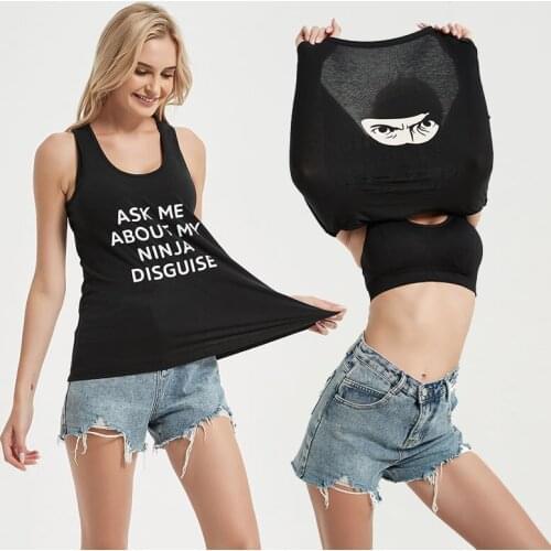 2021 Summer Ask Me About My Ninja Disguise T Shirt For Kid Women Men Matching Family Cloth Fashion Boy Girl Mum and daughter Top