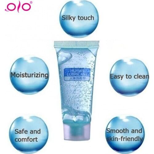 OLO Water Soluble Sex Lubricant Oil Masturbating Lubricant for Adults Anal and Vaginal Massage Gel Sex Products