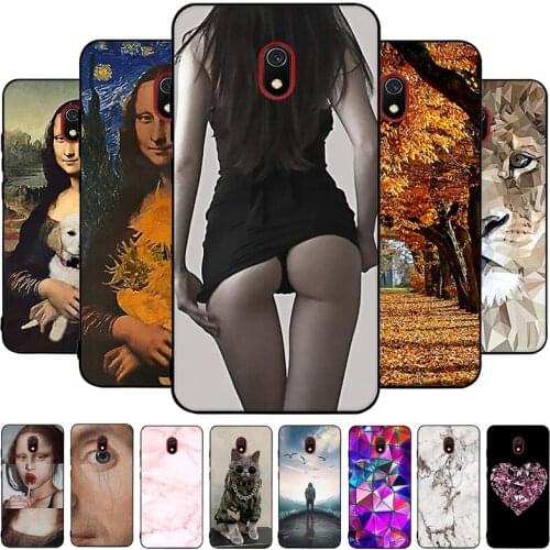 Redmi 8A Soft Silicone Phone Case For Xiaomi Redmi 8 8A Case On For Xiomi Redmi 8A Cover Cute TPU Back Cover For Redmi8A Coque