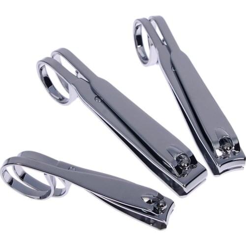 New Finger Toe NAIL CUTTER Clipper Straight & Curved Edge Scissor Manicure Tool