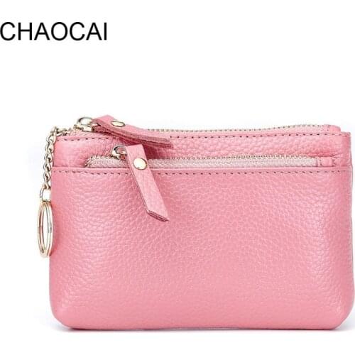 New arrival fashion women Key bag genuine Leather wallet casual female mini coin purse cow leather wallet