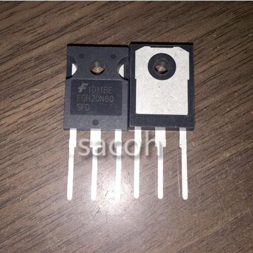 New original 10PCS/Lot FGH20N60SFD FGH20N60 or FGH20N60UFD or FGH30N60LSD TO-247 20A 600V Power IGBT for Welding machine