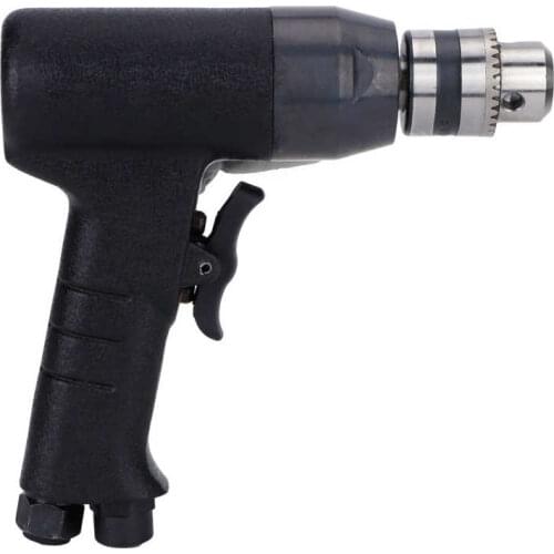 3/8in Gun Type Pneumatic Drill Reversible Air Drill Handheld Drilling Machine