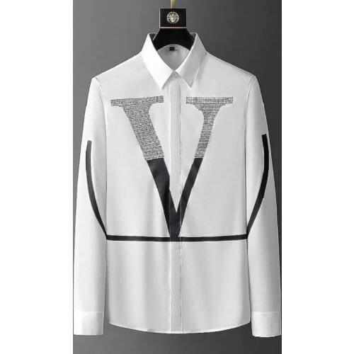 QILINXUAN Men's Slim Fit Shirts