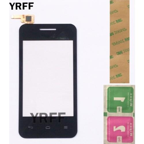 3.5'' Mobile Touch Screen For Huawei Ascend Y220 Y220T Y220U Y220C Huawei Y220 Touch Screen Digitizer Panel Lens Glass + Gift