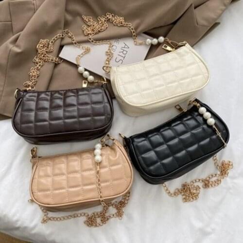 Crossbody Bags for Women Shoulder Bag Woman Handbag Travel Bag All-match PU Leather Chain Fashion 2021 New Trend Designer Bags