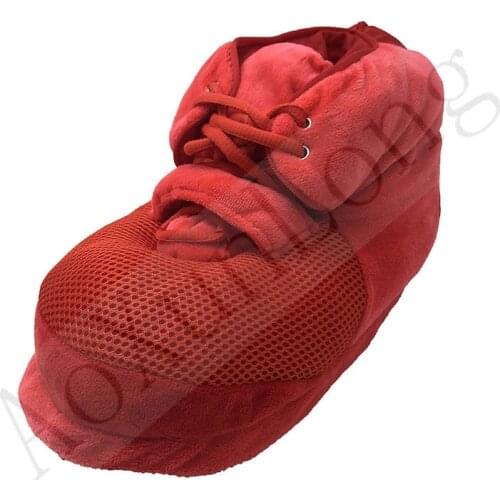 Unisex One Size Snug Sneakers Men Warm Home Slippers Winter Indoor Floor Shoes Women House Big Size Slippers Men Cotton Shoes 12