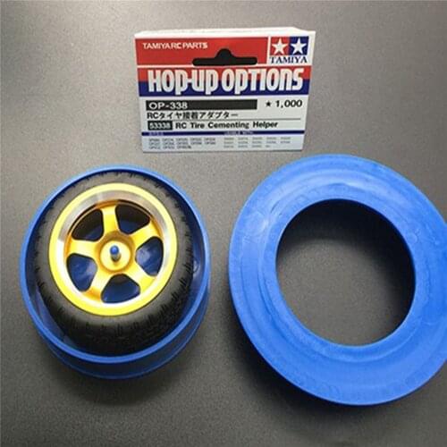 Tire Cementing Helper Wheel Tire Sticking Glue Helper Device for 1/10 1/16 Tamiya 53338 RC Car Accessories