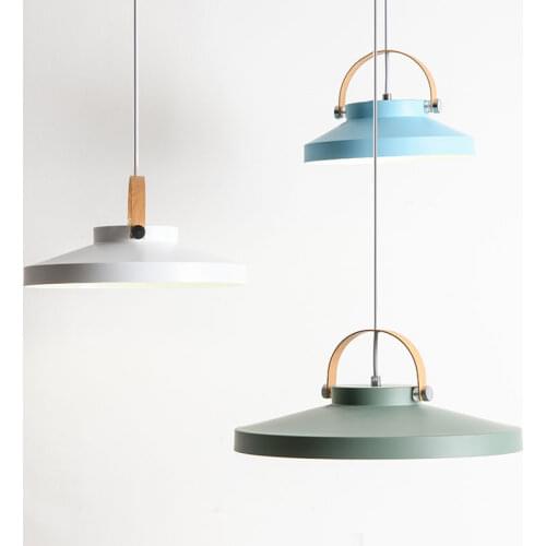 Nordic Iron Cafe Pendant Light Modern Kitchen Hanging Lamps for Dining Room Lights Suspension Luminaire Led Lighting Fixtures