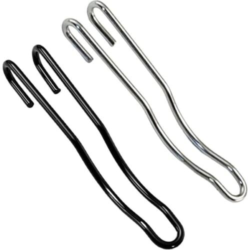 1 Piece Steel Wire Back Clip For Spyderco Knife Custom DIY Knife Pocket Tool Back Accessories Folding Clip Y1F4