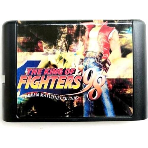 King Of Fighters 98 16 bit MD Memory Card for Sega Mega Drive 2 for SEGA Genesis Megadrive