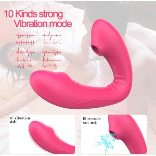 A74 Female Wearable Vibrator Suction Masturbators G Spot Clitoris Stimulator Sucking Vibrator Rechargeable Waterproof Sex Toys