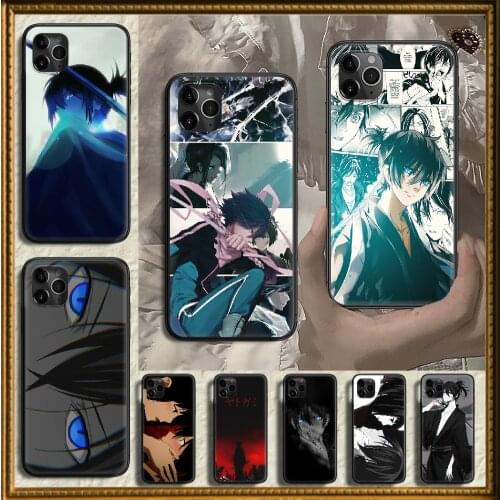 Anime Noragami Yato Phone Case Cover Hull For iphone 5 5s se 2 6 6s 7 8 12 mini plus X XS XR 11 PRO MAX black trend waterproof