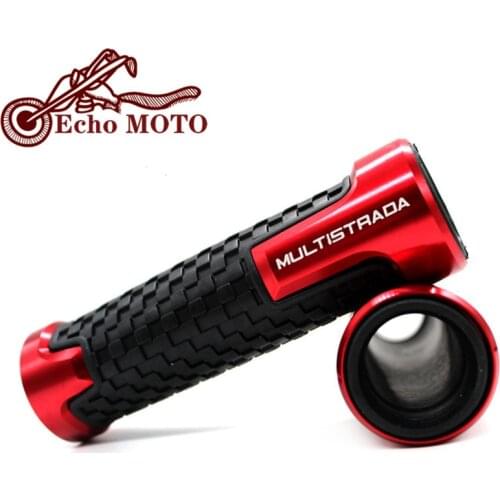 For Ducati Multistrada 950 1100 1200 1200S 1200GT 1260 Motorcycle 7/8'' 22MM CNC Handlebar Grips Handle Grip Handle bar