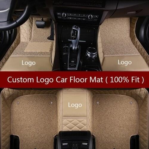 Flash mat Logo car floor mats for Lifan All Models 320 520 X60 X50 720 620 820 X80 car styling auto accessories car foot mat