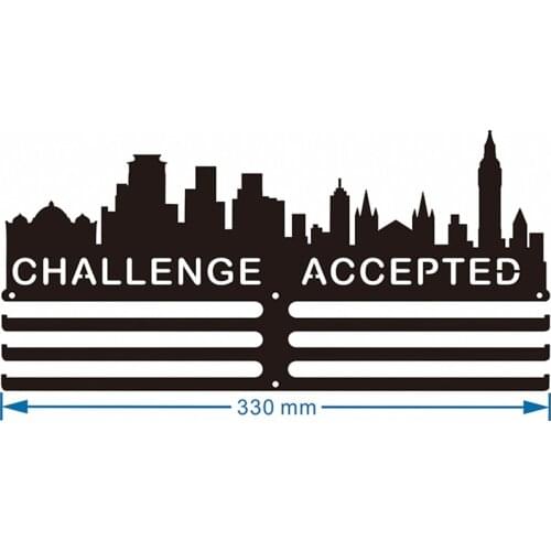 Defect Challenge Accepted Discount Marathon Medal Hanger