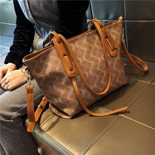 Large-capacity Casual Totes Leather Handbags 2020 Fashion Shoulder Diagonal Bags High Quality Women Purse and Handbag Sac A Main