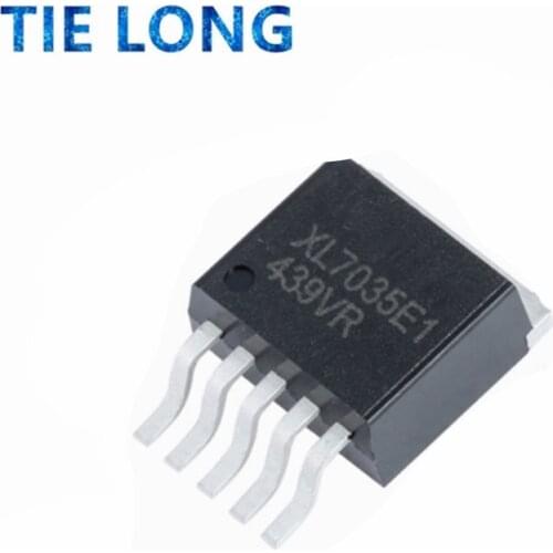 10PCS Xl7035 Step-Down Dc Power Supply Input Voltage 10V ~ 80V Current 1A 2635 Transistor Xl7035e1