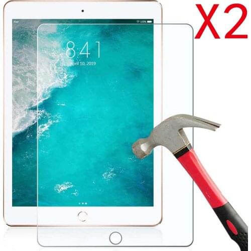 2Pcs Tablet Tempered Glass Screen Protector Cover for Apple iPad Air 2 9.7inch/iPad Air 1 Anti-Screen Breakage Tempered Film