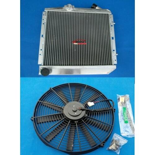Aluminum Radiator+FAN For RENAULT 1985-1991 5 SUPER 5/R5 9/11 5GT TURBO MT 1985 1986 1987 1988 1989 1990 1991