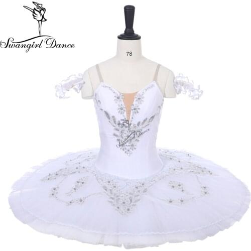 White swan lake professional ballet tutu girls platter tutu blue pancake ballet stage costume ballerina tutu BT8931