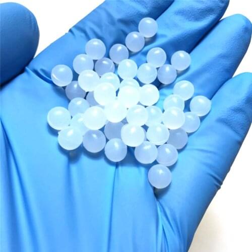 Free shipping 1000PCS 40A diameter 7mm white silicone ball white rubber silicone ball silicon ball