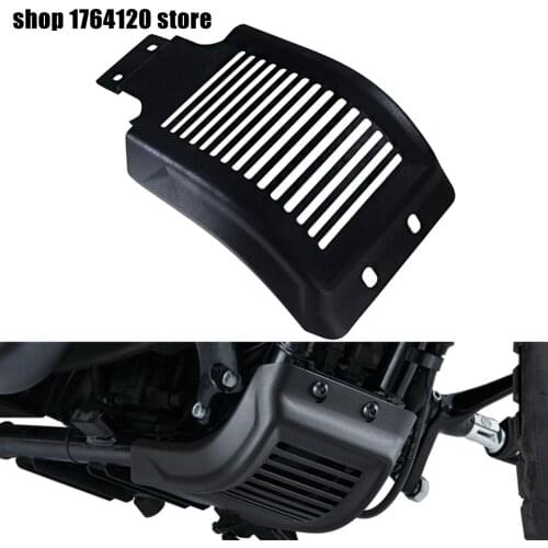Black Motorcycle Chassis Skid Plate Engine Chassis Protective Cover Guard For Harley Sportster 883 Custom XL883C 2004-2018