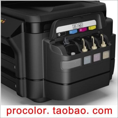 C13T77414A C13T66424A C13T66434A C13T66444A CISS ink tank BK Pigment ink Color dye ink refill kit For Epson L1455 L 1455 printer