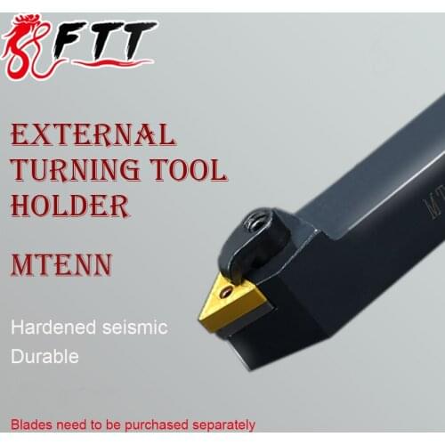 1PC MTENN1616H16 2525M16 2020K16 CNC External Turning Tool Holder Metal Lathe Accessories Machine For TNMG Carbide Inserts