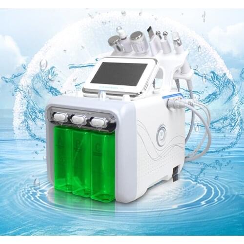 6 in 1 Hydrafacial Machine Small Bubble Water Jet Peel Facial Machine Skin Lifting Hydra Dermabrasion Hydro For Beauty Salon