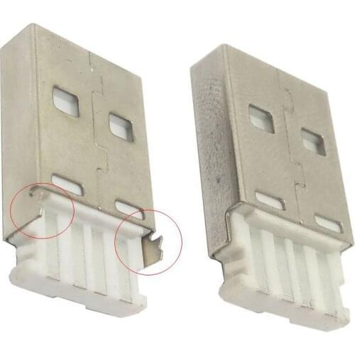 USB 2.0 Type A Male Welded Welding straight bar Welding Straight Vertical Connector Needle Welding Wire PCB DIY