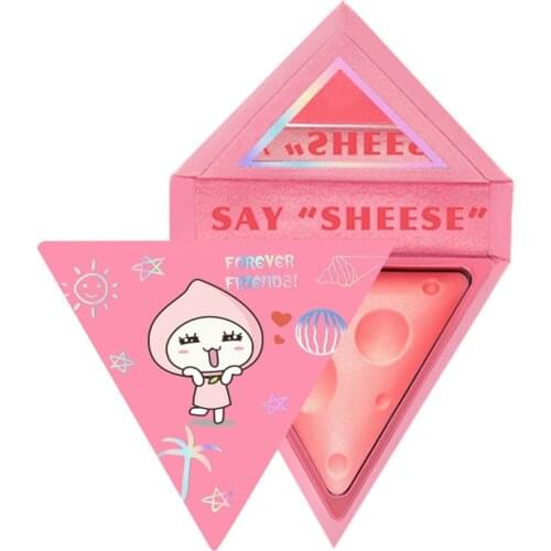 MAFFICK Little Odin Blush Cheese Blush Plate Genuine Nude Makeup Natural Orange Pink