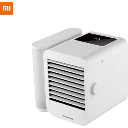 Xiaomi Microhoo Mini Air Conditioner 6W 1000ML Water Capacity Type-C Touch-Screen Dormitory Office Desktop Air Conditioning Fan