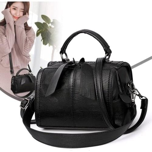 Newhotstacy Bag 111319 womens Single Shoulder Bag Messenger Bag simple soft tote bag